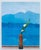 David Hockney (1937) Mount Fuji and Flowers Original color poster after the 1972 artwork On poster paper, 59 x 84 cm...