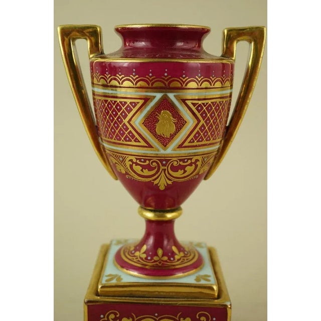 Empire Style Porcelain Vase with Mythological Scene by F. Koller for the Imperial Manufactory in Vienna, Austria, Late 1700s For Sale - Image 12 of 18