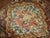 Muave Brown Handwoven Antique Armenian Floral Karabagh Rug Dated 1934 - 4'5" x 5'10" For Sale In New York - Image 6 of 6