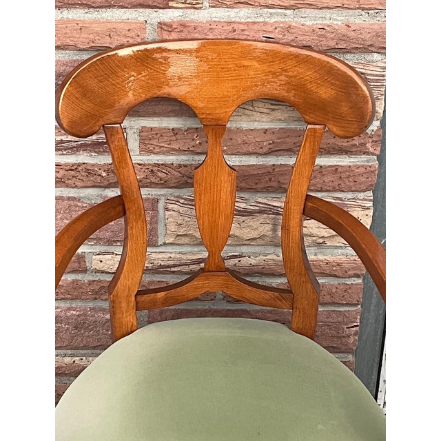 Vintage Wooden Armchair from Selva, 1980s For Sale - Image 9 of 11