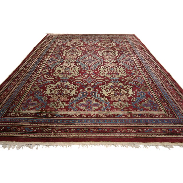 Late 19th Century Indian Agra Rug, 05'11 X 08'07 For Sale - Image 4 of 8
