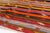 Textile 1950s Handwoven Striped Tribal Rug With Small Geometric Motifs For Sale - Image 7 of 10