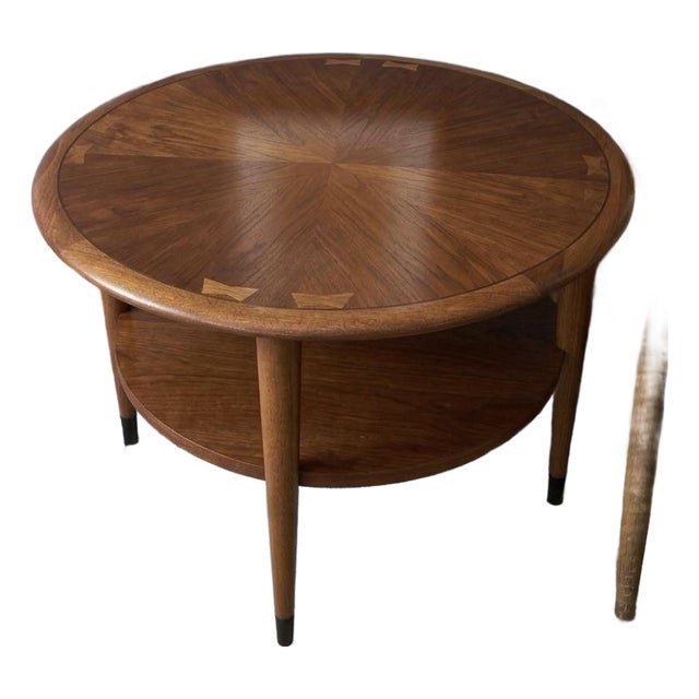 1950s Lane Acclaim Round Side Table For Sale
