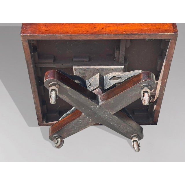 Brown 19th Century Victorian Mahogany Revolving Bookcase, 1880s For Sale - Image 8 of 10