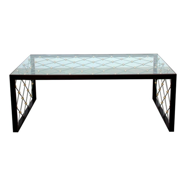 Carole Gratale Coffee Table After Jean Royere Eiffel For Sale