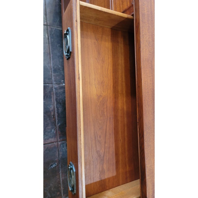 Contemporary Antique Light Mahogany Sideboard Credenza American Federal Duncan Phyfe For Sale - Image 3 of 12