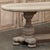 French Mid-Century Oval Trestle Table ~ Stripped Solid Oak For Sale - Image 13 of 18