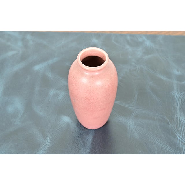 A gorgeous Arts & Crafts period glazed art pottery vase By Rookwood Pottery USA, 1922 Glazed ceramic, in a beautiful soft...