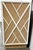 Modern Chippendale Tan and White Chest of Drawers For Sale - Image 4 of 6