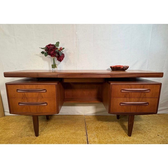 Vintage Teak Desk by Victor Wilkins for G-Plan, 1960 For Sale - Image 12 of 13