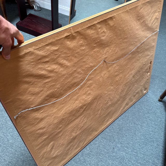 Brown Vintage "Essex County Part of Towns of Hamilton - Wenham" Map, Framed For Sale - Image 8 of 12