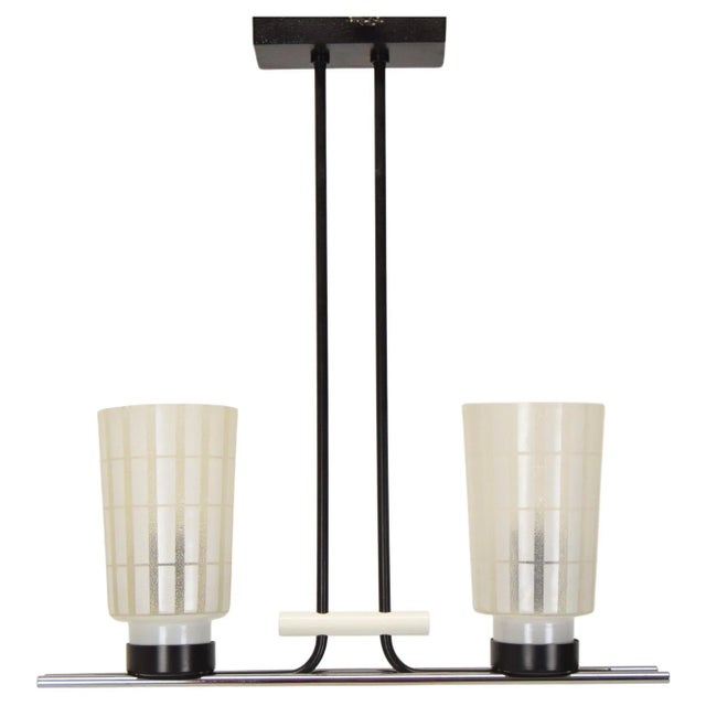 Mid-Century Chandelier from Jilove u Decina, 1970s For Sale - Image 14 of 14