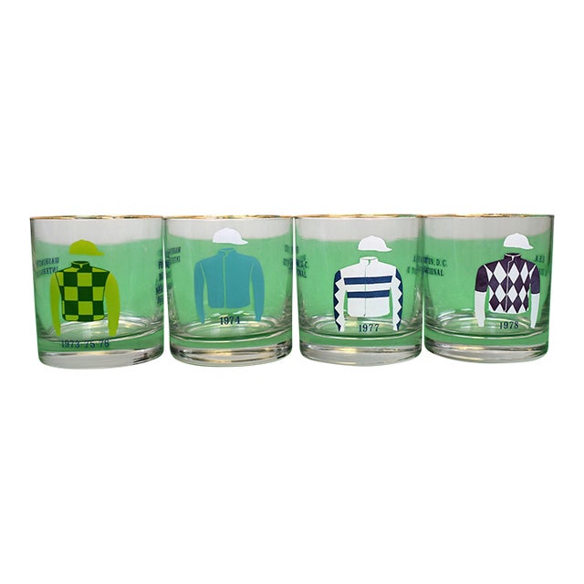 C1970s Washington, d.c. International Old Fashion Glasses - Set of 4 For Sale