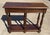Vintage English Console Table With Two Drawers For Sale - Image 10 of 11