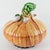 Ceramic 1960s Este Ceramic Large Majolica Onion Tureen Covered Dish Centerpiece For Sale - Image 7 of 18