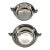 LastCHANCE!Late 20th Century Wallace Sterling Silver Plated Nut Bowls - A Pair For Sale