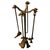 Metal Large French Iron Fire Tool Companions, Set of 4 For Sale - Image 7 of 7