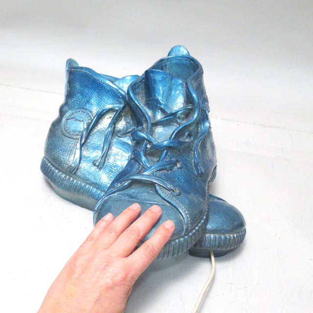 Fiberglass Basket Lamp from Lisolachenoncè, 1980s For Sale - Image 6 of 18