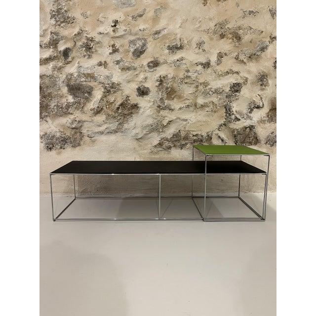 Contemporary Sentou Nesting Table, 2005, Set of 2 For Sale - Image 3 of 6