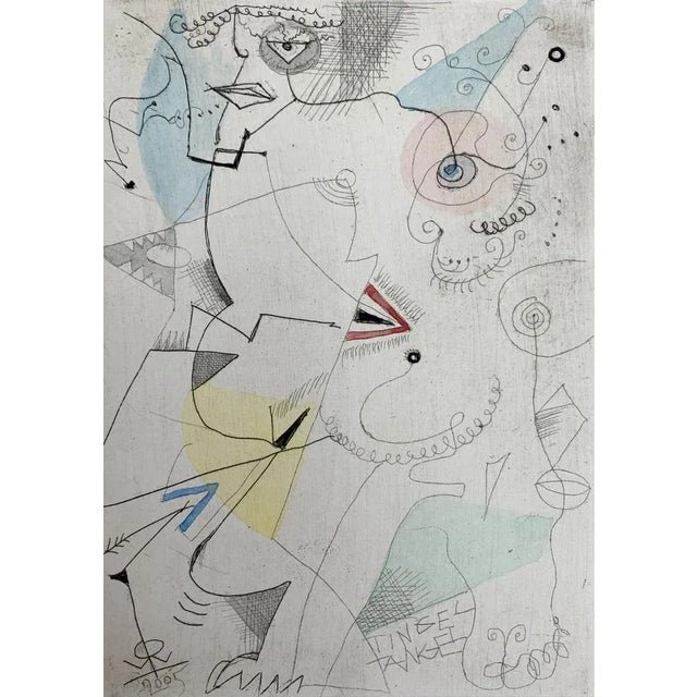 2000 - 2009 Leszek Rózga, Tingel-Tangel, 2005, Etching on Paper For Sale - Image 5 of 6