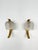 1940s Glass and Brass Wall Lamps by Pietro Chiesa for Fontana Arte, Italy, 1940s, Set of 2 For Sale - Image 5 of 18