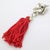 Vintage Italian Handmade Genuine Silver & Red Tassel Academic Hat Mortarboard Miniature Charm For Sale - Image 6 of 10