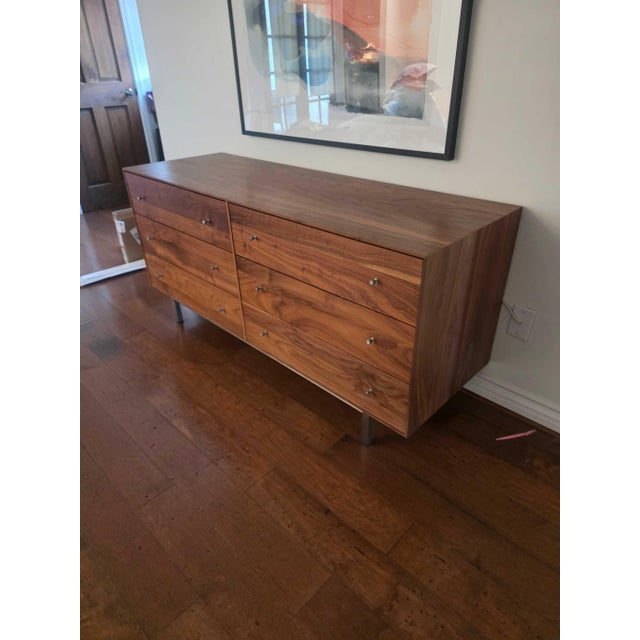room and board dresser ROOM AND BOARD Walnut 6 Drawer Dresser