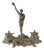 Vintage Inkwell in Bronze Metal For Sale