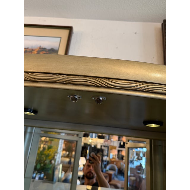 Sofia Vergara La Reina Lighted Curio Cabinet For Sale - Image 10 of 12