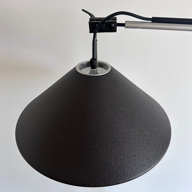 Black Aggregato Floor Lamp by Enzo Mari for Artemide, 1974 For Sale - Image 8 of 12