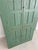Green Primitive Painted Green Four Door Cabinet With Original Brass Sliding Lock For Sale - Image 8 of 18