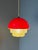 Red Plastic Hanging Lamp For Sale - Image 6 of 11