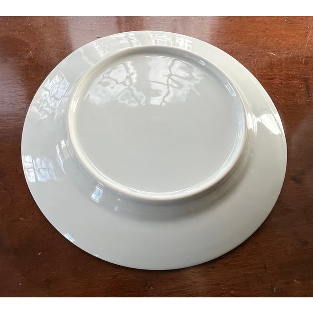 Antique 19th Century Paris Porcelain Tulip Plates With Canary Yellow Ground - Set of 6 For Sale - Image 18 of 18