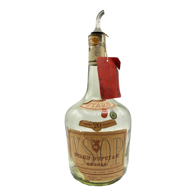 Cognac Otard 装飾的なボトル Vintage Otard Cognac Black Bottle With Wooden Case | eBay