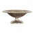 Roycroft Arts & Crafts Silver Finished Copper Footed Centerpiece Bowl or Fruit Bowl For Sale