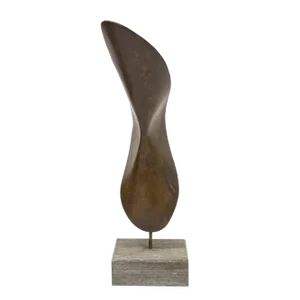 Franco Asco, Forma Evoluzione, 1960s, Bronze & Stone