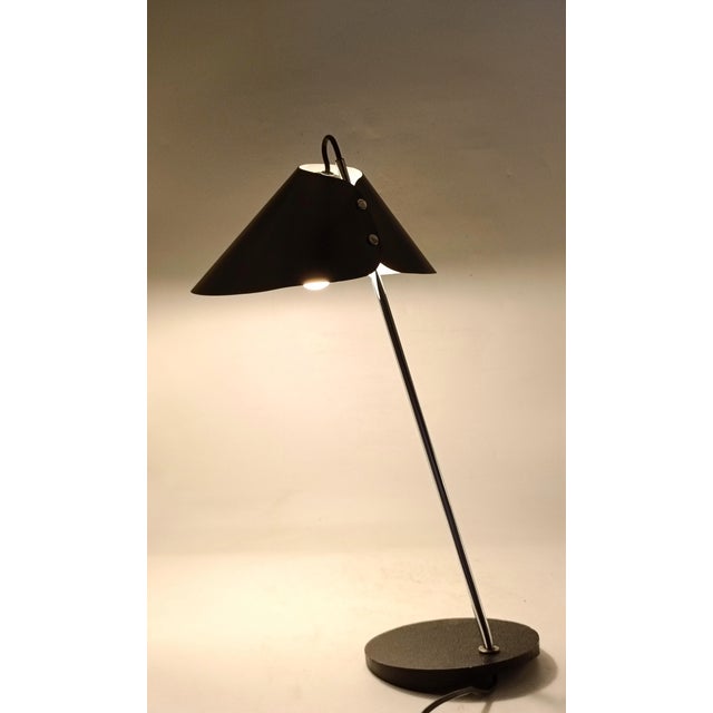 Rare and original table lamp mod. Monachella designed by Luigi Caccia Dominioni for the Azucena Company. The structure of...