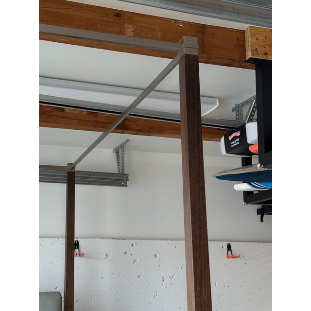 Holly Hunt Queen Sorraia Bed With Leather Headboard For Sale - Image 9 of 15