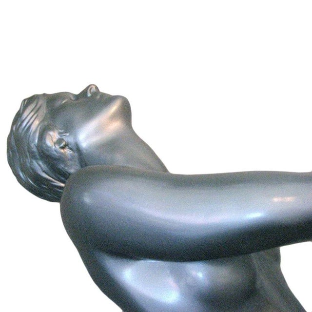 6 Foot Art Deco Floor Lamp For Sale - Image 4 of 8