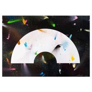 Liam Hopkins, Corona Paintborne 1.3, Spray Paint on Paper For Sale