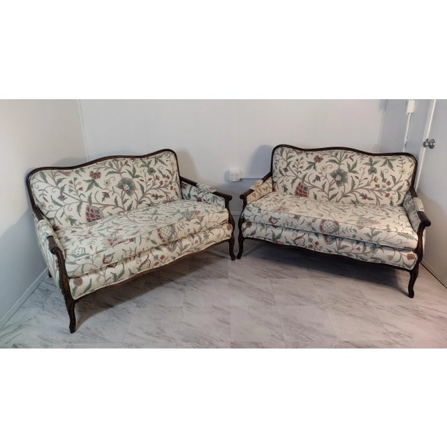 1960s French Style Settes - a Pair For Sale - Image 13 of 13