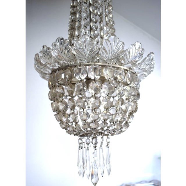Vienna Crystal Chandelier by Lobmeyr Zahn, 1920s For Sale - Image 9 of 11