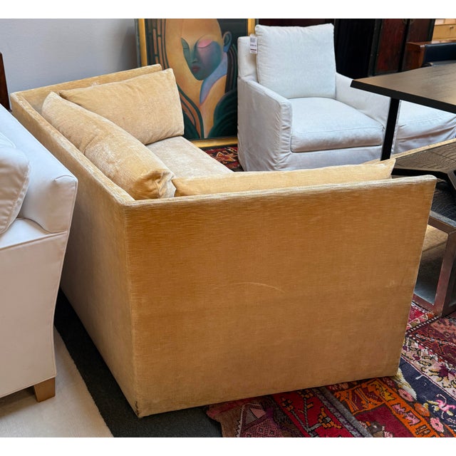 John Salandino for Baker Furniture Angled Sofa For Sale In San Francisco - Image 6 of 12