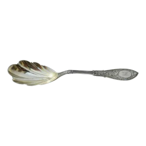 Sterling Silver Sugar Spoon by T. L. Shaw 1875