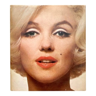 " Marilyn a Biography : Pictures by the World's Foremost Photographers " Vintage 1973 Mid Century Modern Photography Book For Sale