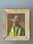 Vintage Framed Oil Painting of Man in Hat For Sale - Image 10 of 12