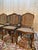 Louis XV Style Chairs in Walnut and Caning, Set of 10 For Sale - Image 3 of 13