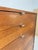 Brown C. 1960 Florence Knoll for Knoll International Walnut Five Drawer Dresser For Sale - Image 8 of 9