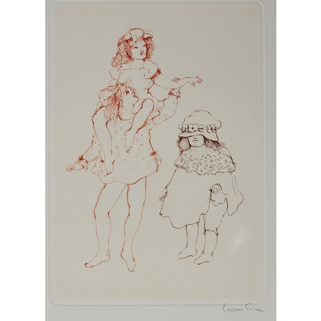 Leonor Fini, I Stick Out My Tongue, Etching For Sale