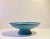 Blue Art Deco Fruit Bowl in Painted Earthenware, 1920s For Sale - Image 8 of 8